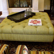 ottomans/ tables