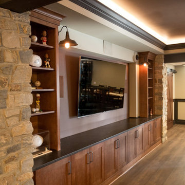 Bucks County Style Basement in Perkasie, PA