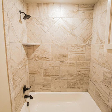 A Striking Dose of Simplicity Bathroom Renovation in Los Angeles, CA