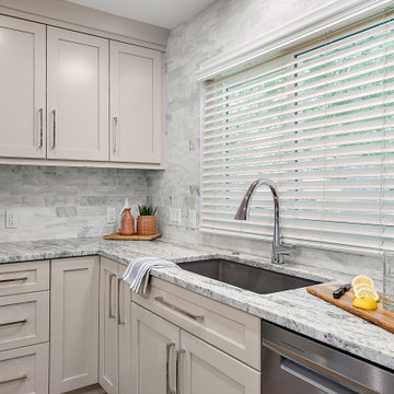 Showplace EVO Frameless Kitchen & Mudroom Pantries in Lancaster Light Mocha