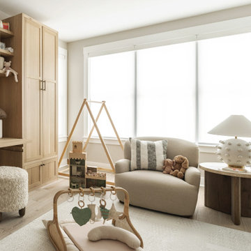 Modern Baby Playroom with Neutral Tones