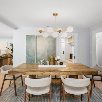 Modern coastal kitchen in Selvamarina