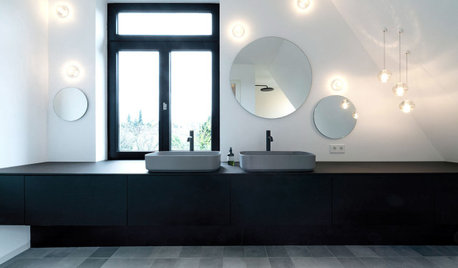 5 Badgestaltungen im Loft, Alt- und Neubau