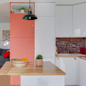 Meuble sur-mesure / vue cuisine