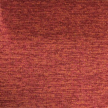 Hugh Woven Linen Upholstery Fabric, Coral