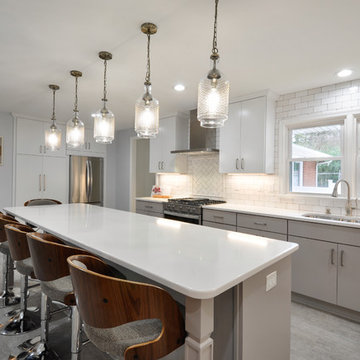 Contemporary Kitchen Remodel Fredericksburg, VA