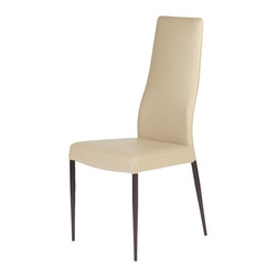 Althea Upholstered Dining Chair | Caffe Latte (Set of 2) - Armchairs And Accent Chairs