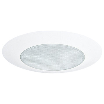 NICOR 17505NK 6" Nickel Recessed Shower Trim With Albalite Lens