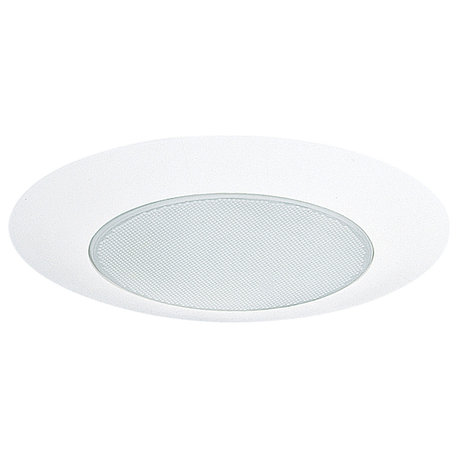 NICOR 17505NK 6" Nickel Recessed Shower Trim With Albalite Lens