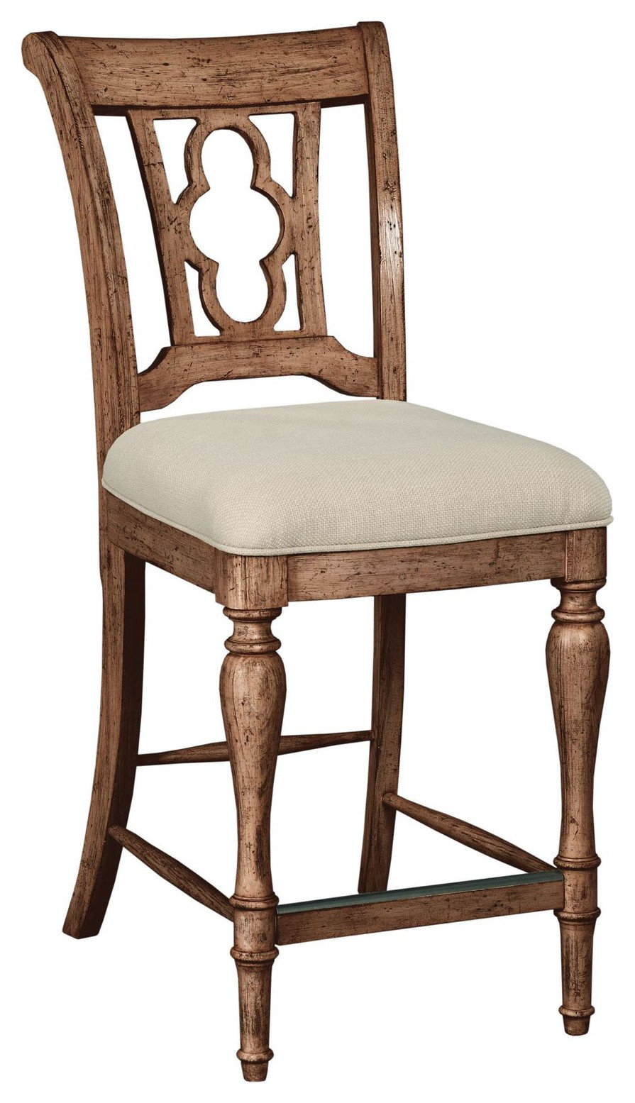 Kincaid Furniture Weatherford Kendal Counter Height Side Chair, Heather
