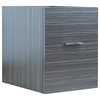 50.75"18" D Modern Plywood-Melamine Vanity Base Set Only in Dawn Gray
