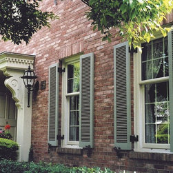 Vixen Hill Louvered Shutters - Exterior Shutters