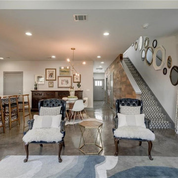 Modern Rustic Townhome with Bautiful Polished Concrete Floors