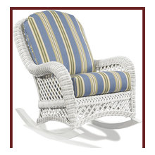 wicker rocker front porch