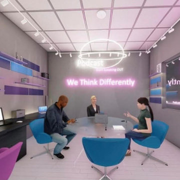 3D Rendering of Conference Room