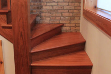 Example of a staircase design in Chicago
