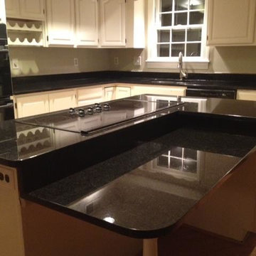Absolute Black Double Tier Island Project