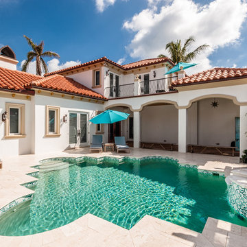 Mediterranean Style Pool