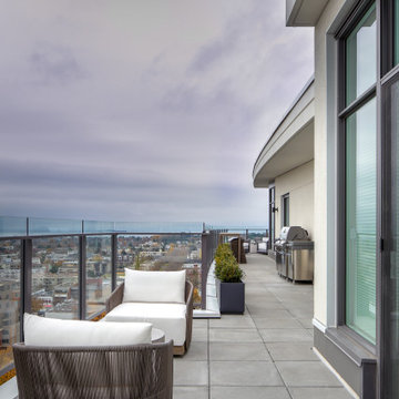 Sleek Penthouse - Balcony