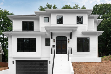 Trendy exterior home photo in Charlotte