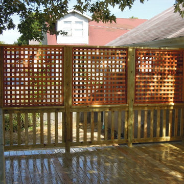 Treated Wood Decks