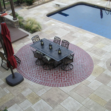 Rustic Stamped Concrete Patios, Pool Decks and Hardscapes