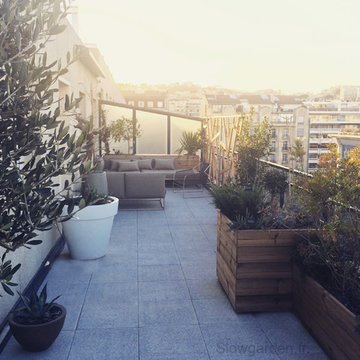 Une nouvelle terrasse pour des bureaux