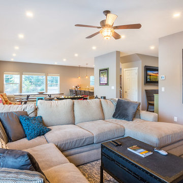 Custom Modular Two-Story Home - Priest Lake, Idaho
