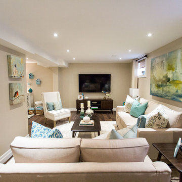 HGTV'S Leave It To Bryan Family Basement