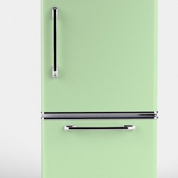 Big Chill - Big Chill Retropolitan 18.5 cu. ft. Fridge - Slide-Out Freezer - Green - Refrigerators