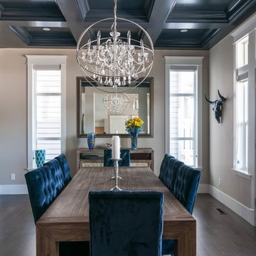 Dramatic Coffered Ceiling