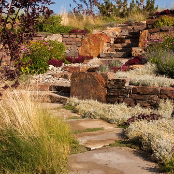 Natural Stone Mountain Landscape