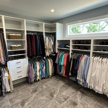 Room Conversion Walk-In Closet and Laundry Room