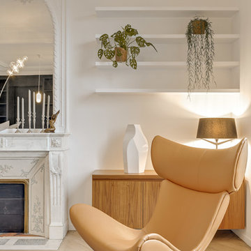 Rénovation d’un appartement hausmannien de 200m2 dans le Marais