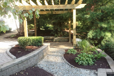 Inspiration for a modern landscaping in Cleveland.