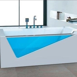 FontanaShowers Surf Hydromassage Bathtub - Bathtubs