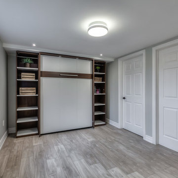 Beach Style Basement