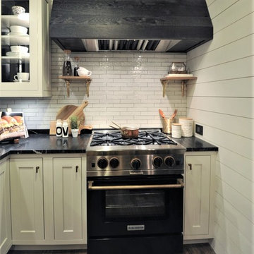 Minneapolis Modern Farmhouse Ktichen With a Rustic Twist