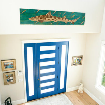 The "Kelp Leopard" Marquetry Wood Inlay Leopard Sharks