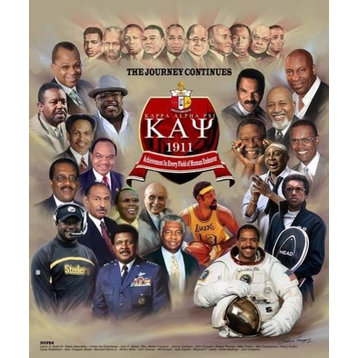 Kappa Alpha Psi Men: Nupes by Wishum Gregory, 11"x8.5"