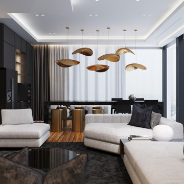 "Neva Towers" apartment design