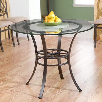 Libby Dining Table With Glass Top