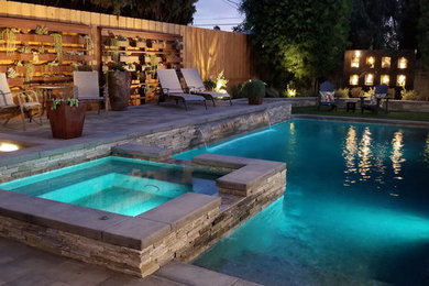 Pool - transitional pool idea in Orange County