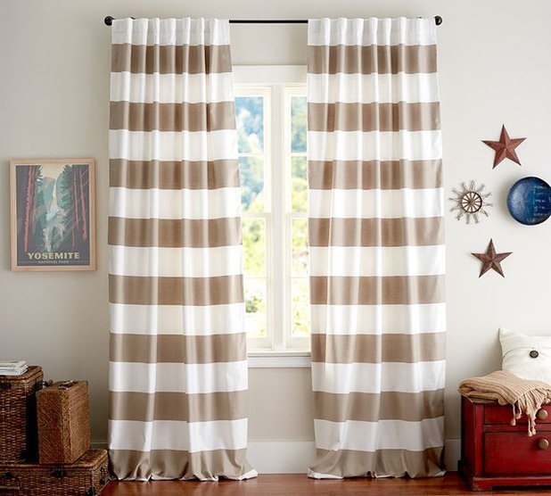 Traditional Curtains by Pottery Barn