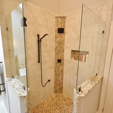 Beautiful Master Bathroom Remodel, West Chester PA, Designed by Steve Vickers