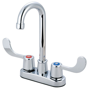Olympia Faucets B-8180 Elite 1.5 GPM Centerset 3-9/16" Reach Bar - Polished