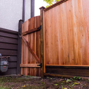 Cedar Fencing Installation