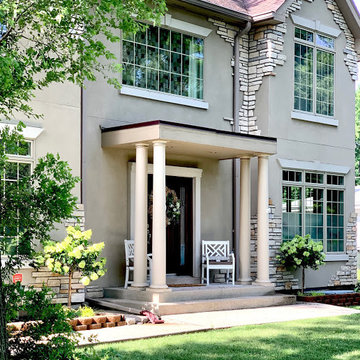 Mediterranean Home Front Landscaping