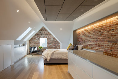 Example of a minimalist bedroom design in DC Metro