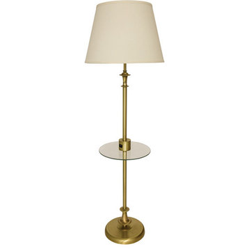 House of Troy Randolph RA302-AB 1 Light Floor Lamp in Antique Brass